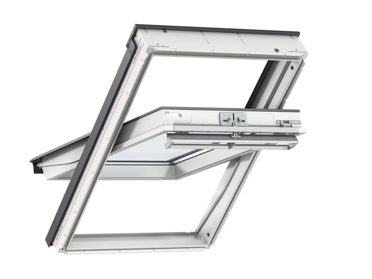 VELUX White-Painted Centre-Pivot Roof Window